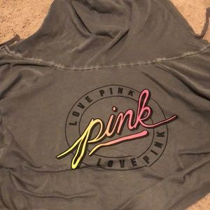 pink zip up jacket
